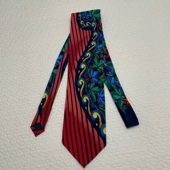 Rush Limbaugh No Boundaries Collection 100% Silk Tie—Colorful! Excellent Cond! - Picture 4 of 8